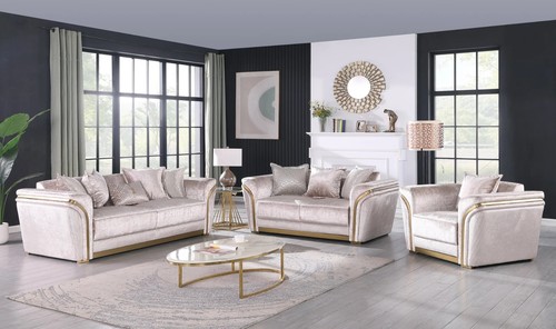New 3pc champagne gold - 3pc,