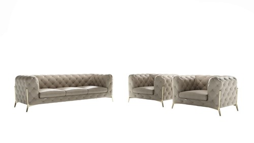 Three piece indoor - three, beige