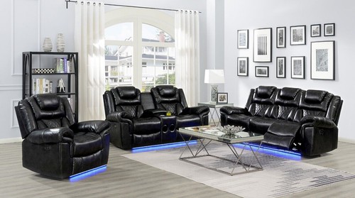 New led 3pc sofa - 3pc, power
