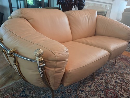 Sofa set leather living - sofa, room