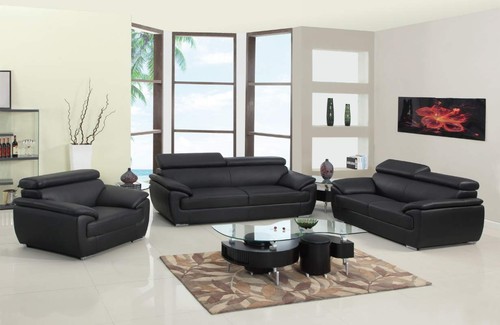 Three piece indoor black - piece,