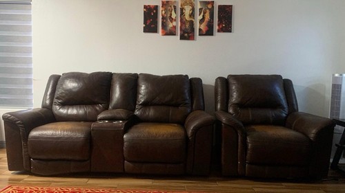 Reclining sofa set - set, pic