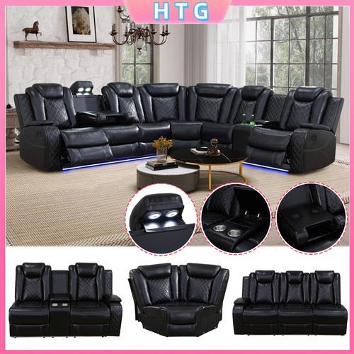Black breathing leather led - black,