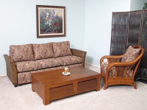 Rattan indoor living room - rattan,
